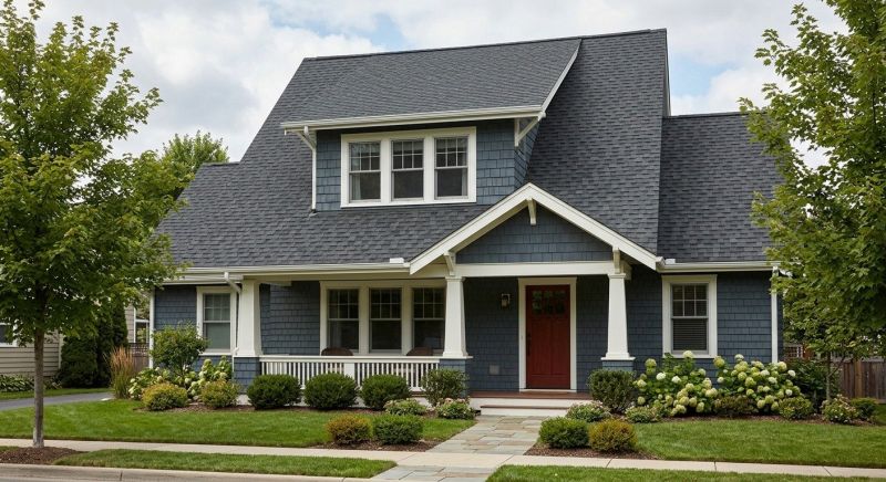 A Frame Roof Installation in Summit County, OH