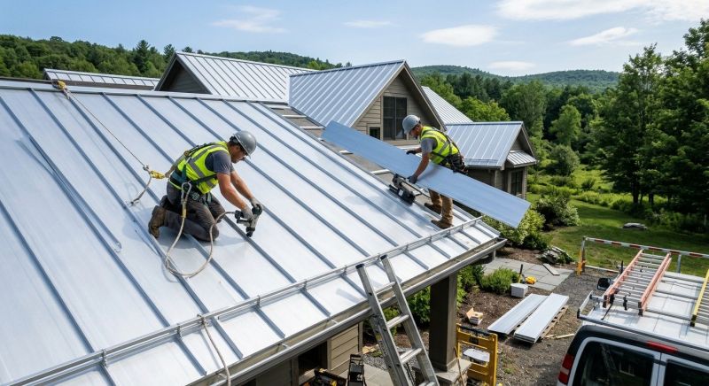 Aluminum Roof Installation in Summit County, OH