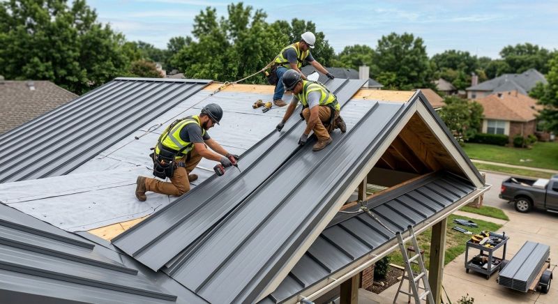 Aluminum Roof Installation in Medina, OH