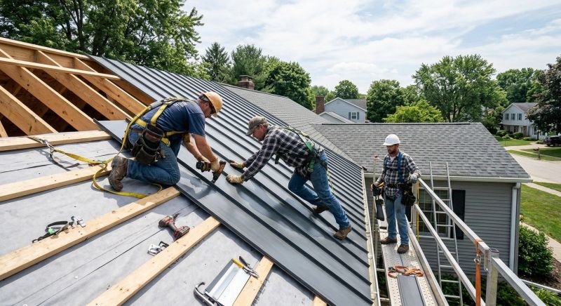 Aluminum Roof Installation in Streetsboro, OH