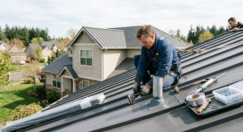 Aluminum Roofing Repair in Summit County, OH