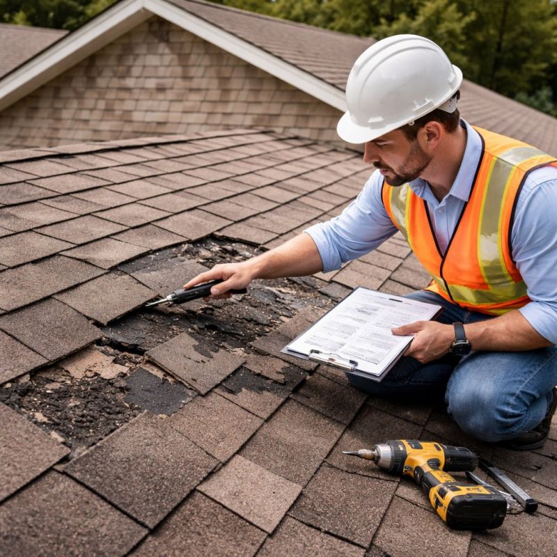 Asphalt Roof Inspection in Rootstown, OH