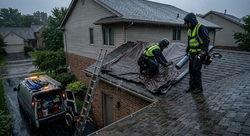 Asphalt Roof Leak Repair in Hudson, OH