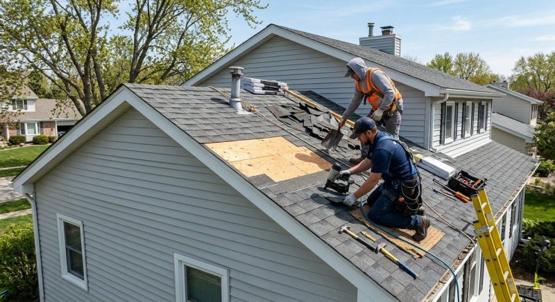 Asphalt Roof Repair in Broadview Heights, OH