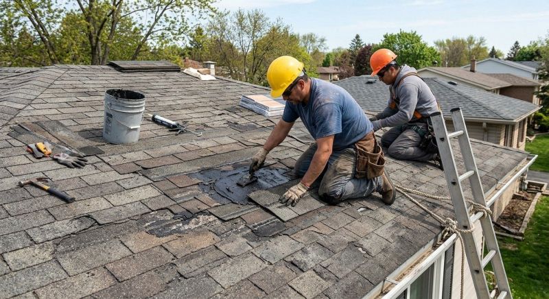 Asphalt Roof Repair in Summit County, OH