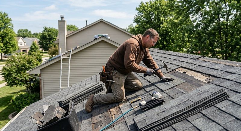 Asphalt Roof Repair in Medina, OH