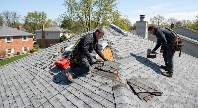 Asphalt Roof Repair in Orrville, OH
