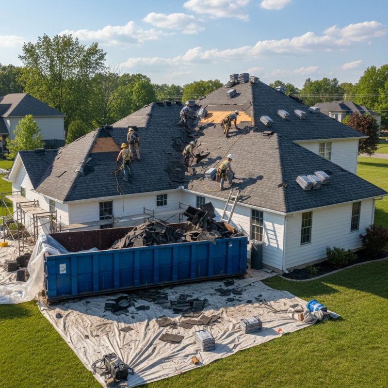 Asphalt Roof Replacement in Brunswick, OH