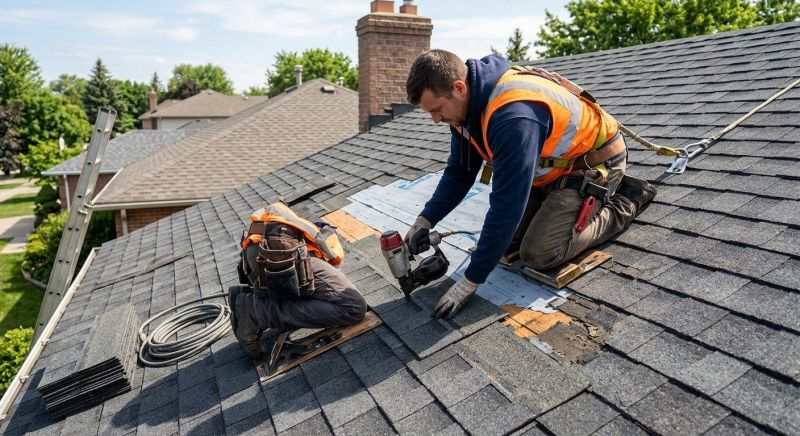 Asphalt Shingles Repair in Akron, OH