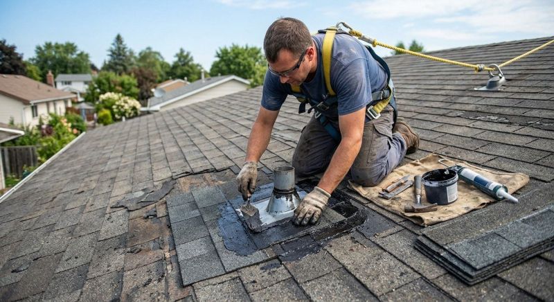 Asphalt Shingles Repair in North Royalton, OH