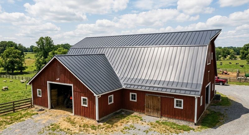 Barn Roof Replacement in Brecksville, OH