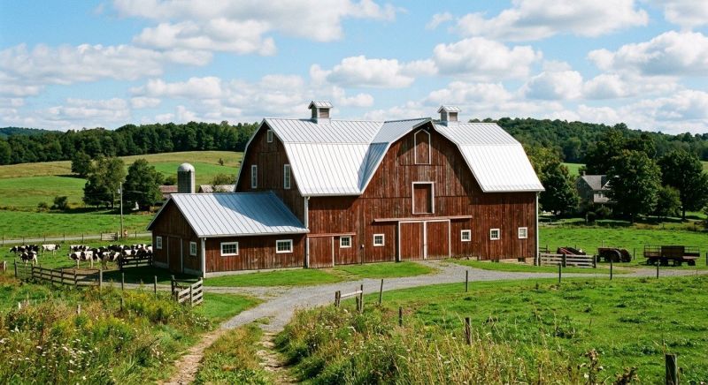 Barn Roof Replacement in Summit County, OH