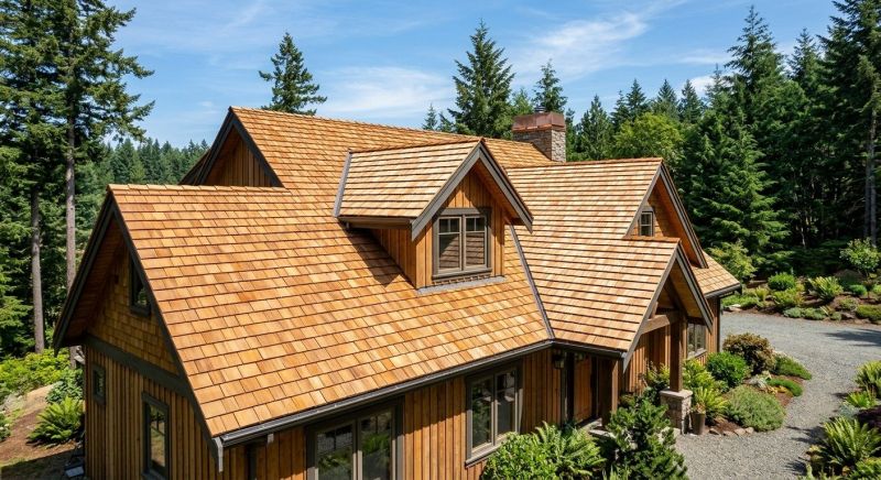 Cedar Roof Installation in Hudson, OH