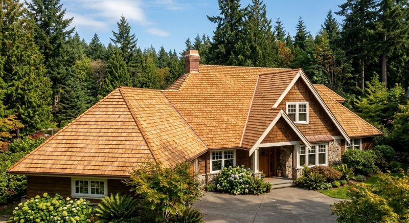 Cedar Roof Installation in Medina, OH