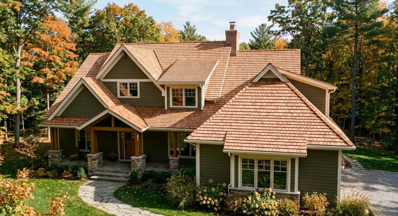 Cedar Roof Installation in Strongsville, OH