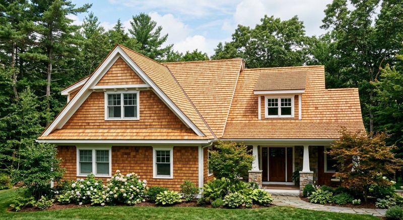 Cedar Shake Roof Construction in Stow, OH