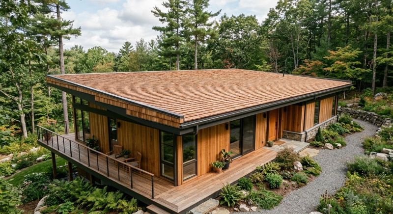 Cedar Shake Roof Construction in Wooster, OH