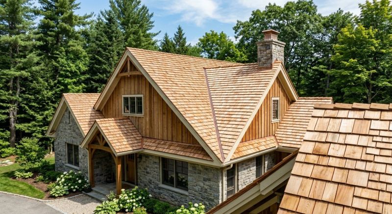 Cedar Shake Roof Construction in Wooster, OH