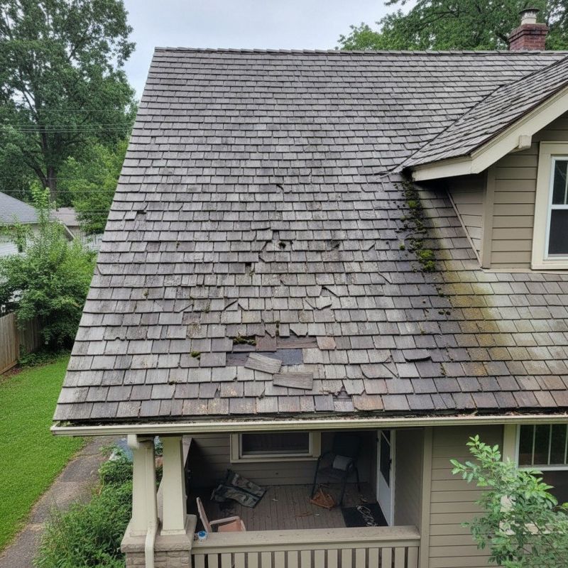 Cedar Shake Roof Repair in Massillon, OH
