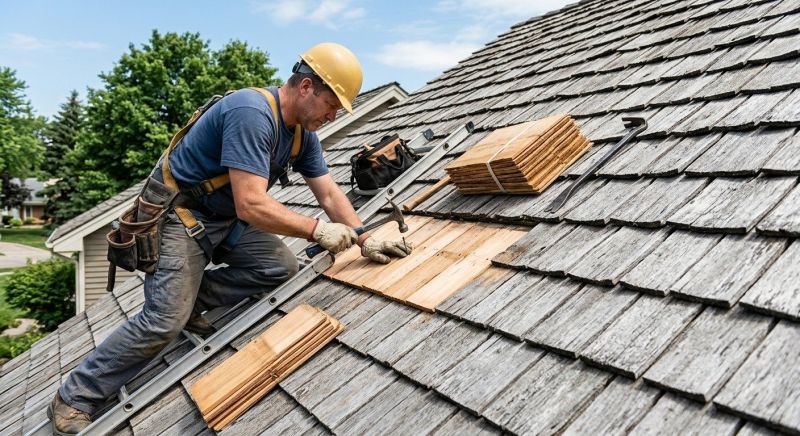 Cedar Shingles Repair in Kent, OH