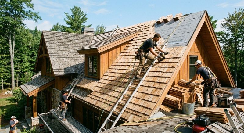 Cedar Shingles Replacement in Canton, OH