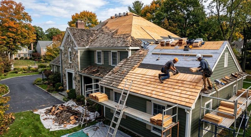 Cedar Shingles Replacement in Kent, OH
