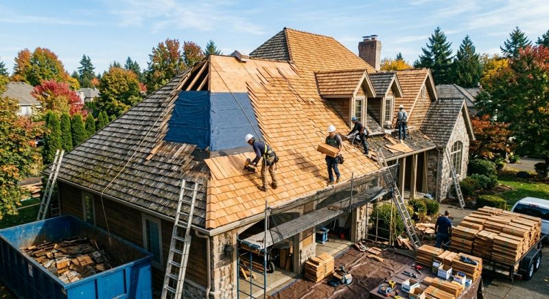 Cedar Shingles Replacement in Wadsworth, OH