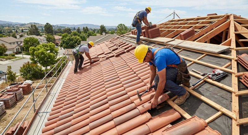 Clay Roof Installation in Strongsville, OH
