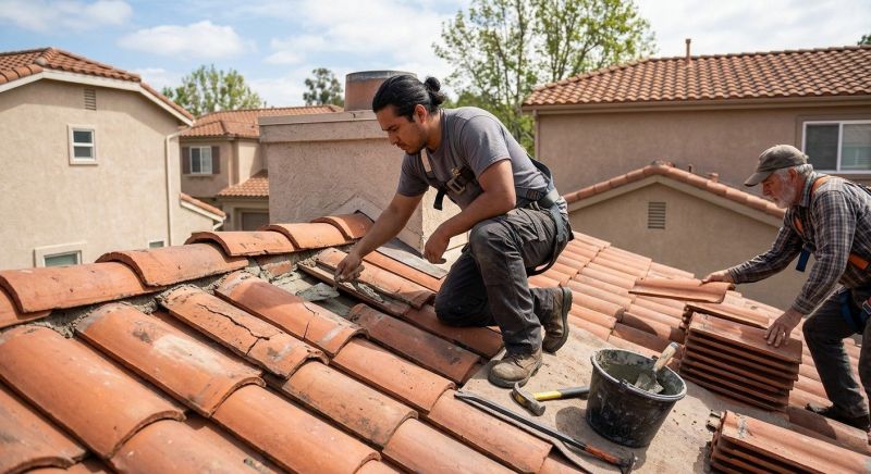 Clay Roof Leak Repair in Summit County, OH