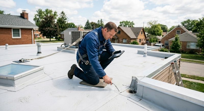 Composite Roof Inspection in Summit County, OH