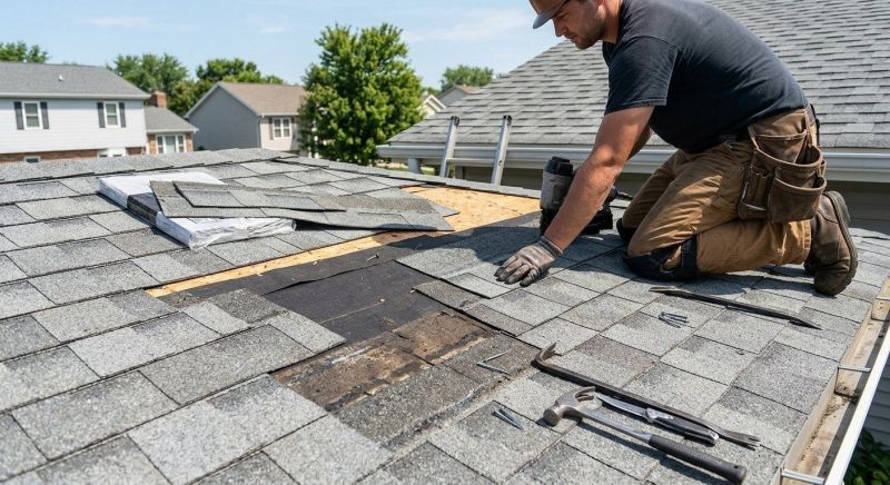 Composite Roof Repair in Summit County, OH