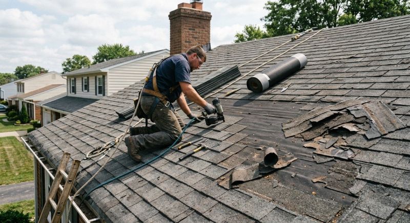 Damaged Roof Repair in Hinckley, OH