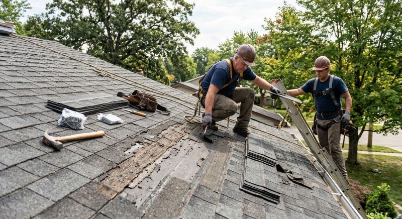 Damaged Roof Repair in Macedonia, OH