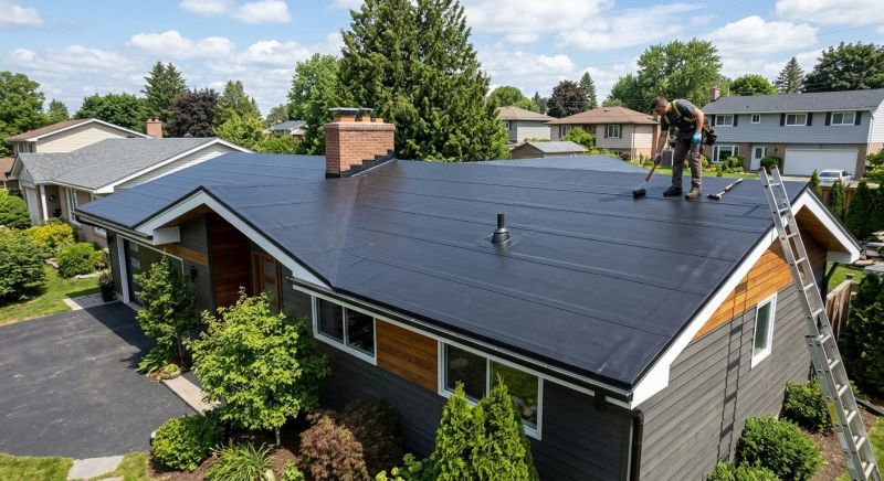 Epdm Roof Installation in Louisville, OH