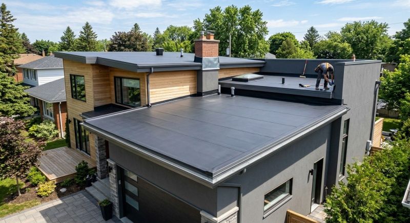 Epdm Roof Installation in North Canton, OH