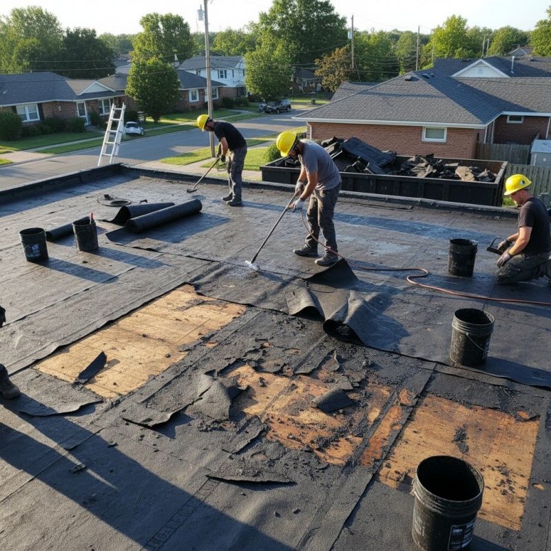 Flat Roof Repair in Canton, OH