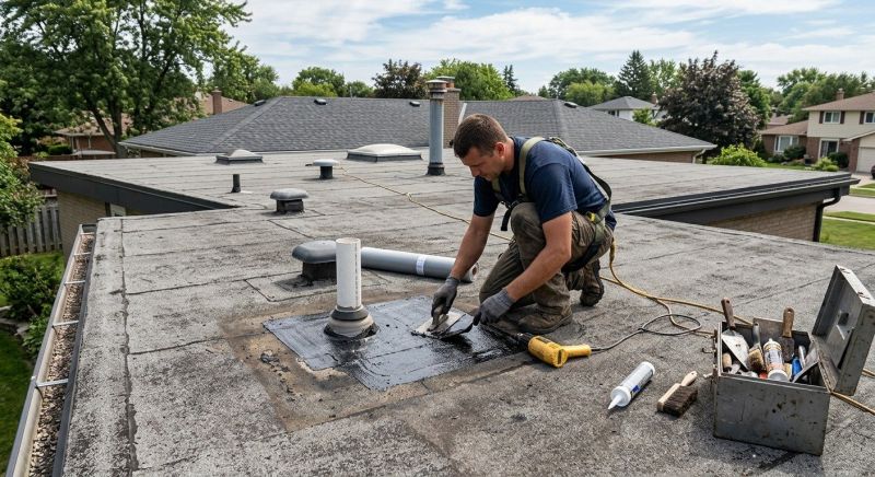 Flat Roof Repair in Stark County, OH