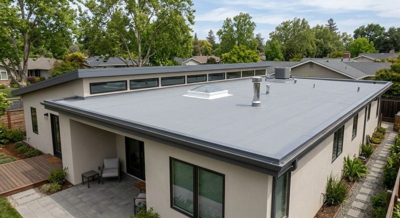 Flat Roof Replacement in Hudson, OH