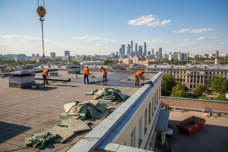 Flat Roof Replacement in Richfield, OH