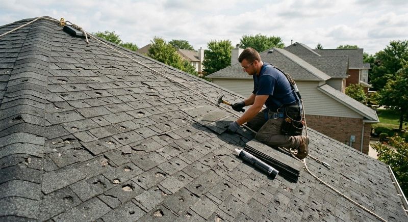 Hail Damage Roof Repair in Summit County, OH