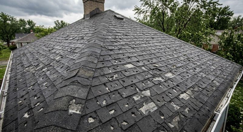 Hail Damage Roof Repair in North Canton, OH