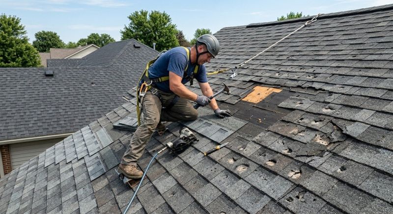 House Roof Repair in Canton, OH