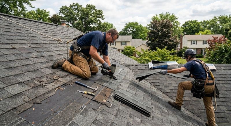 House Roof Repair in Ravenna, OH