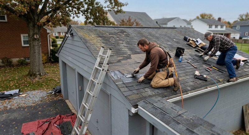 House Roof Repair in Strongsville, OH