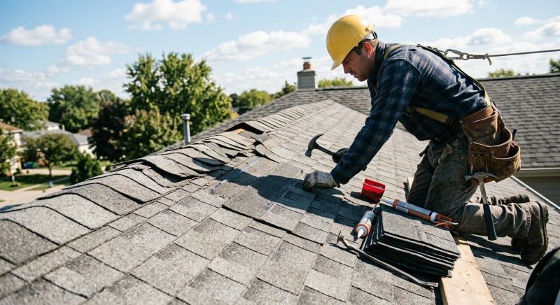 House Roof Repair in West Salem, OH