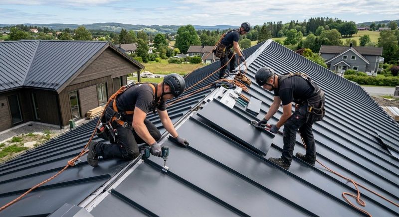 Metal Roof Installation in Akron, OH