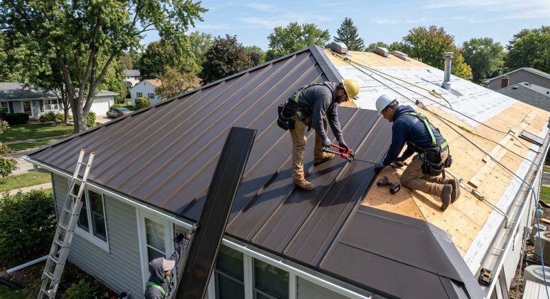 Metal Roof Installation in Massillon, OH