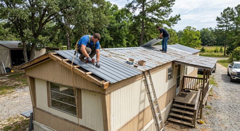 Metal Roof Repair in Louisville, OH