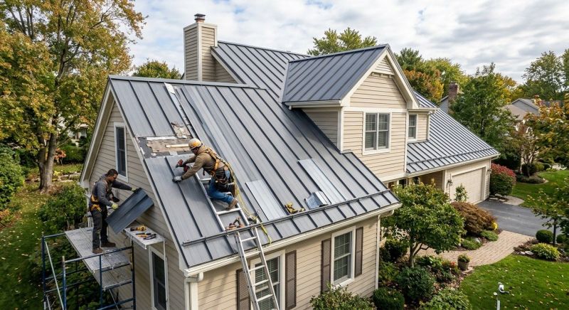 Metal Roof Repair in Rootstown, OH
