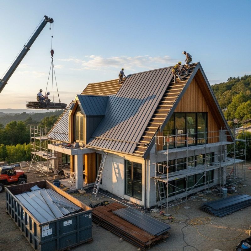Metal Roof Replacement in Hinckley, OH